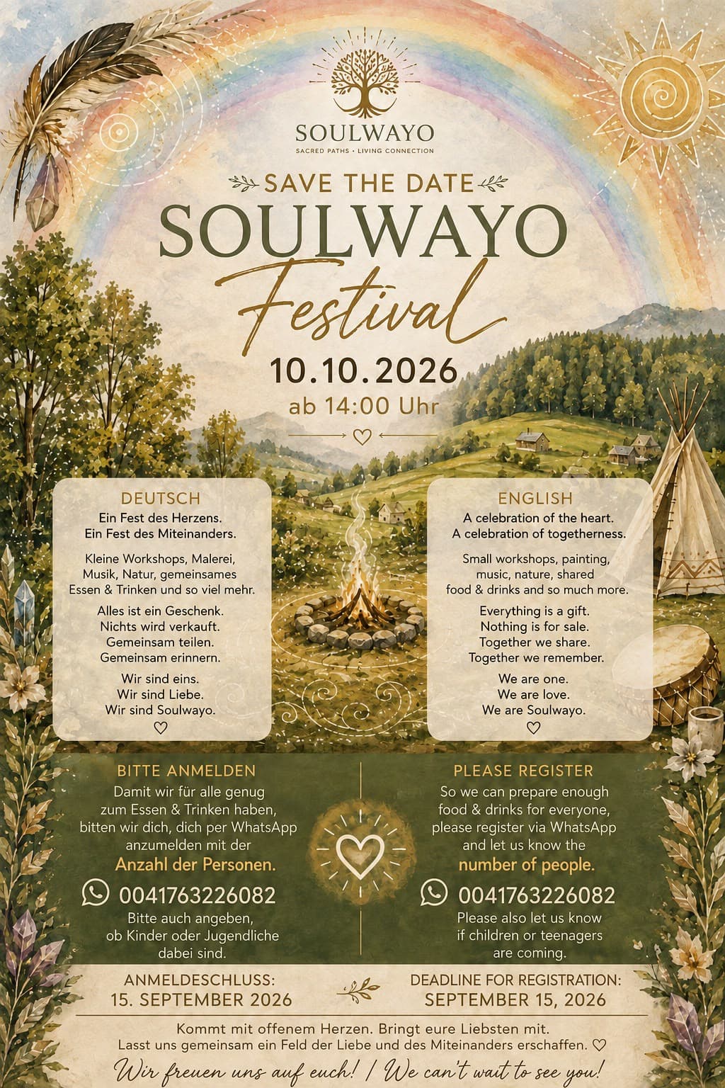 Soulwayo Festival — save the date flyer